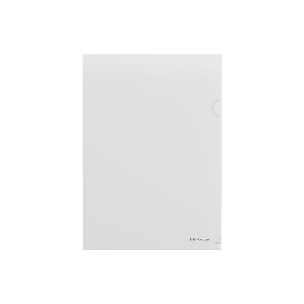 папка-уголок А4 EK Glossy Clear прозрачный 50151 папка-уголок А4 EK Glossy Clear прозрачный 50151