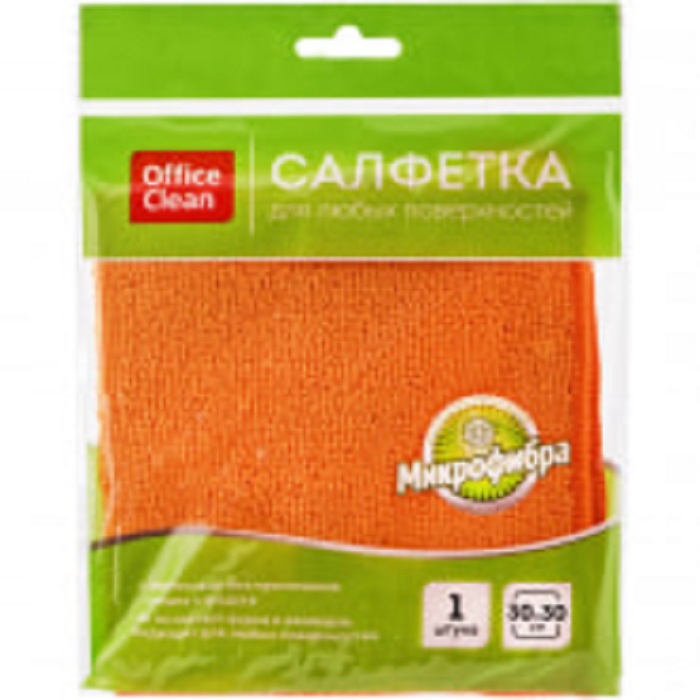 салфетка из микрофибры OfficeClean универсальная д/уборки 1шт 252715 салфетка из микрофибры OfficeClean универсальная д/уборки 1шт 252715